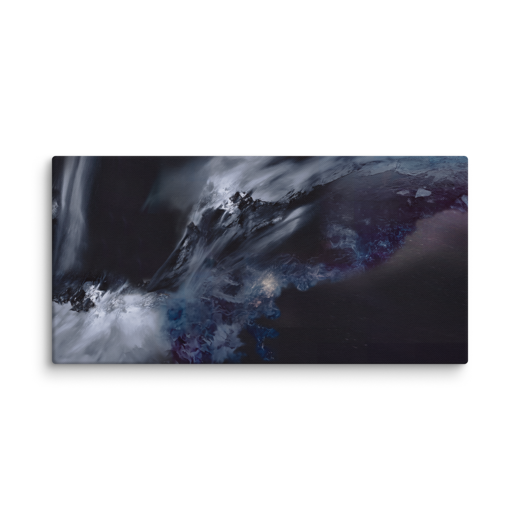 Arête nocturne - La ligne se tend, le flux s’oriente.