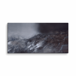 Ligne de crête - La matière avance, sans heurt.